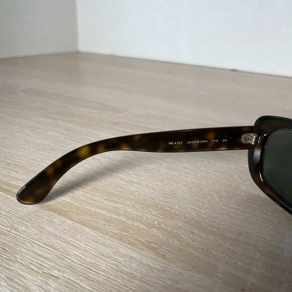 Ray-Ban JACKIE OHH RB4101 710 Cat Eye Tortoise Shell Italy FRAMES ONLY - Picture 4 of 9